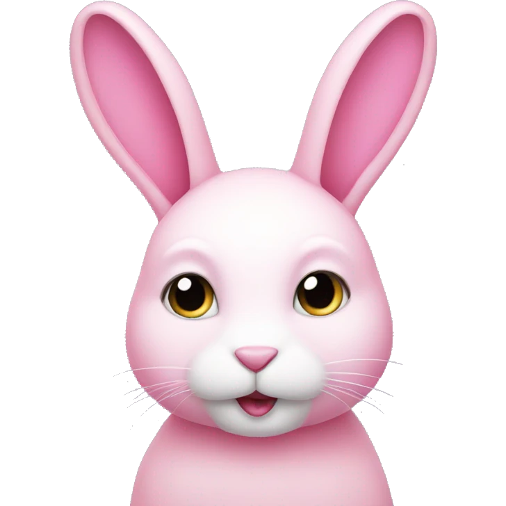 pink rabbit emoji