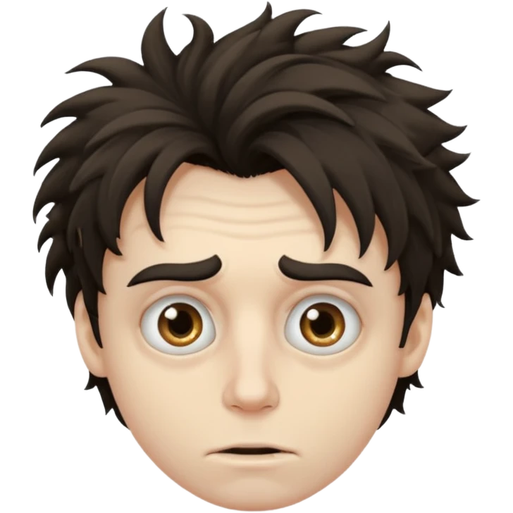 Freaky guy emoji