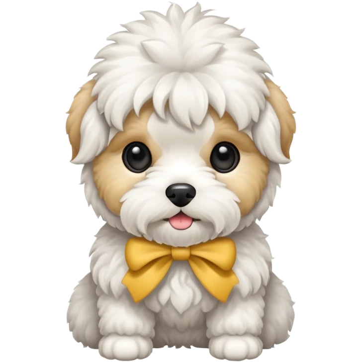 white maltipoo emoji