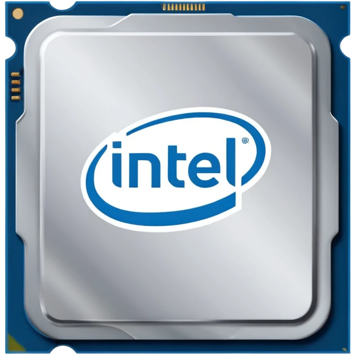 Intel processors emoji print 'GHz Computer 'on processor emoji