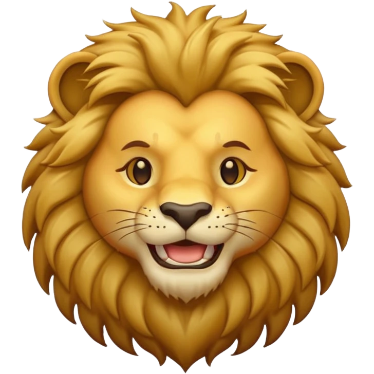 lion say hello emoji