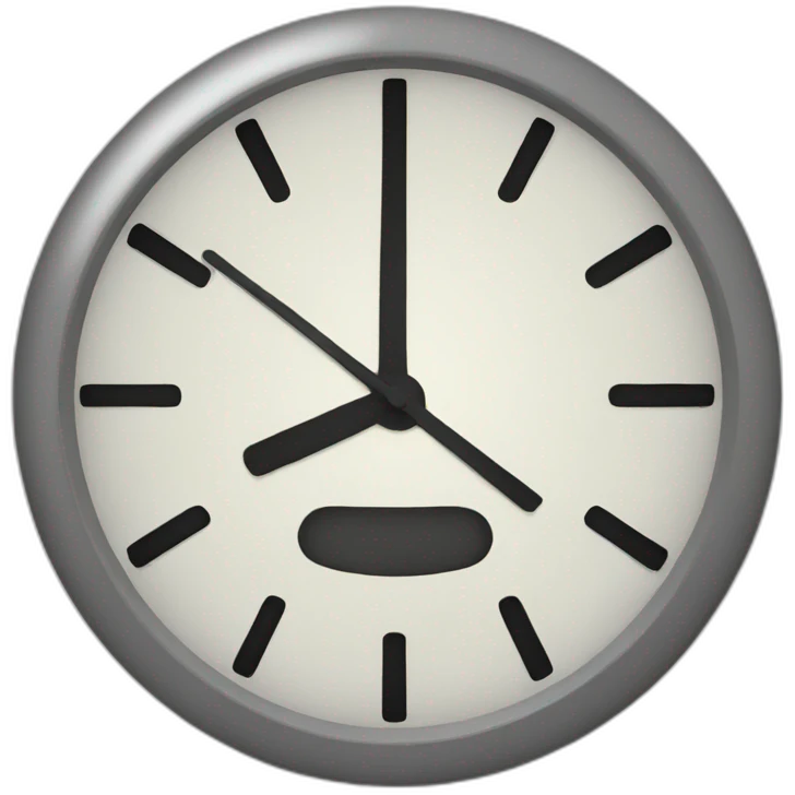 fast clock emoji
