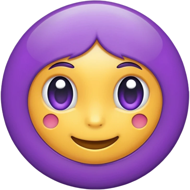 Smm purple emoji