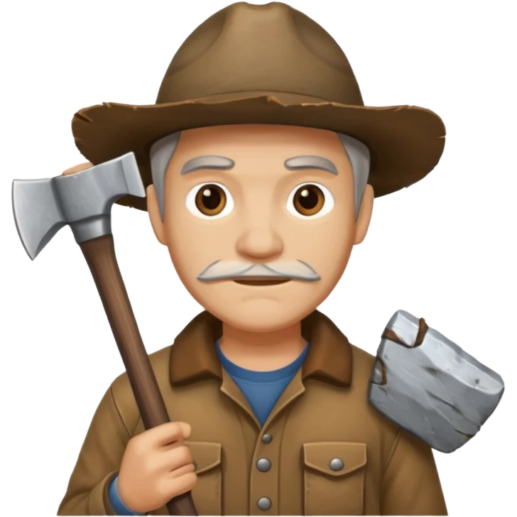 Hatchet man emoji
