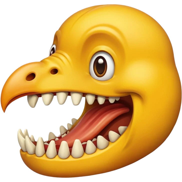 turkey teeth emoji