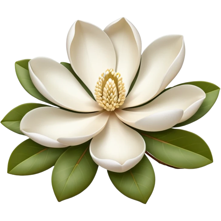 Magnolia flower emoji