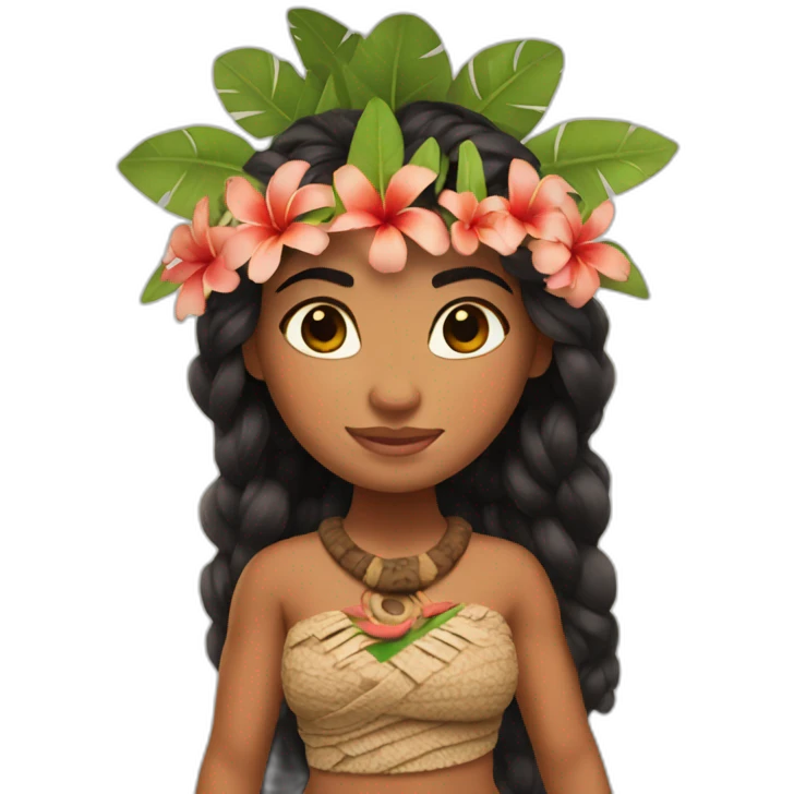 Moana emoji