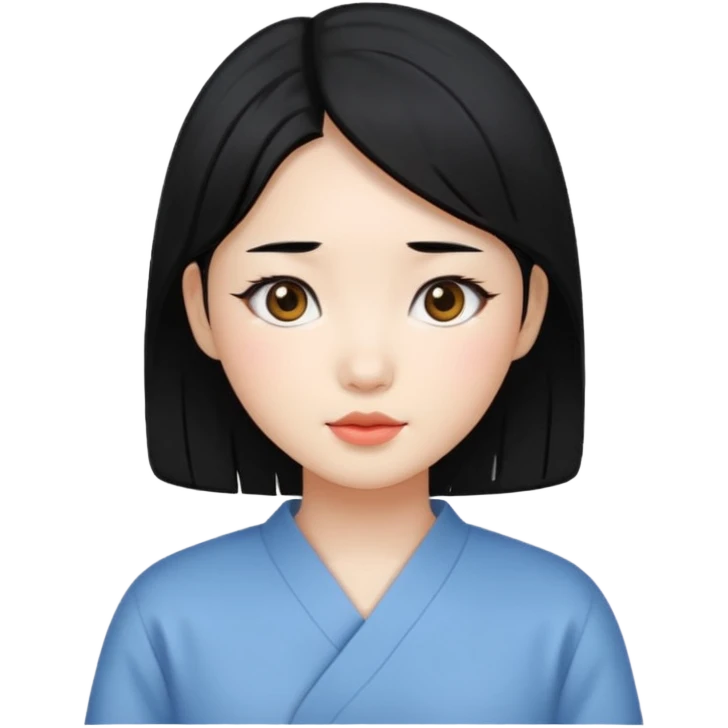 дівчинка кореянка emoji