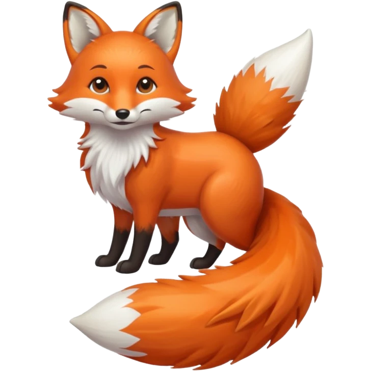 fox tail emoji