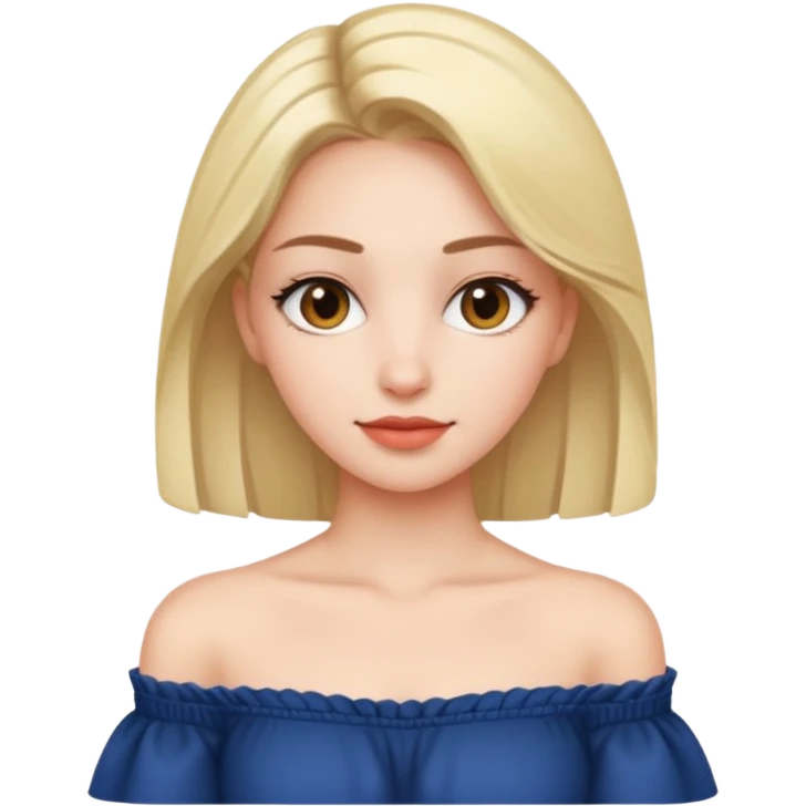off shoulder emoji
