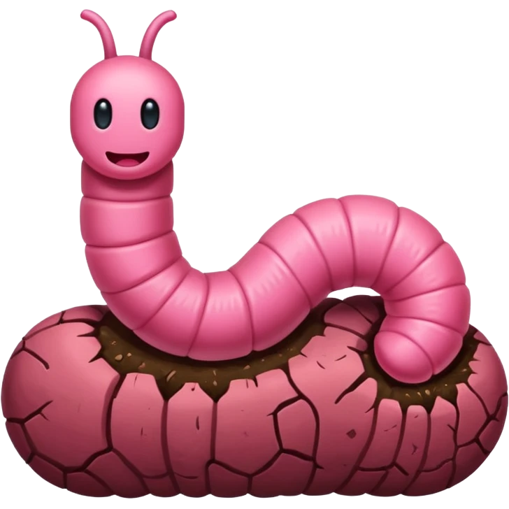 worm underground emoji