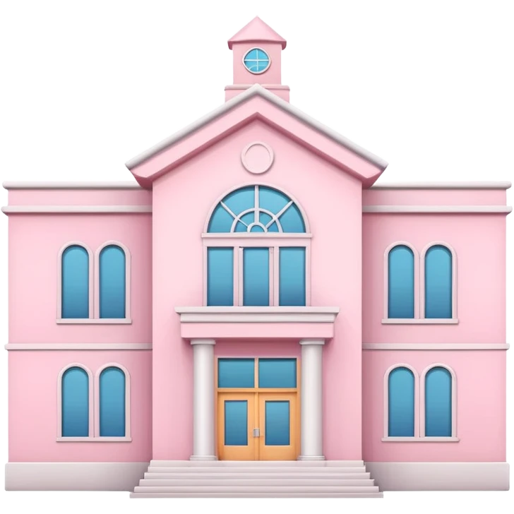 pink school emoji