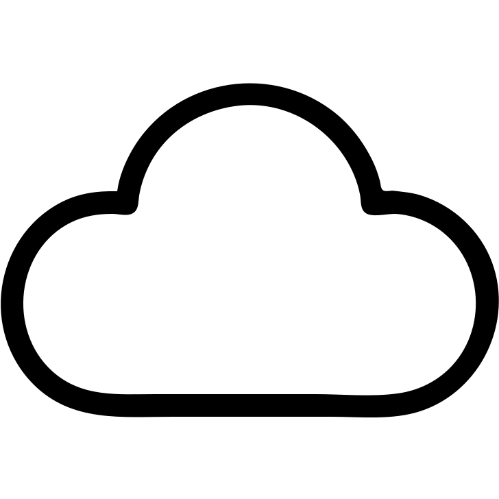 облако 4 выступами emoji