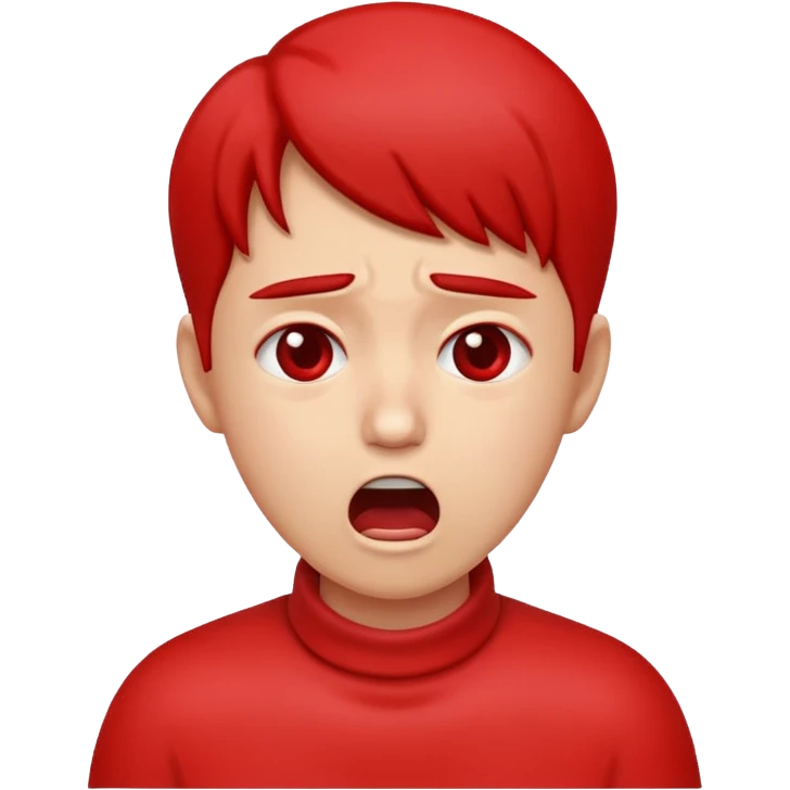 Chocking yourself  emoji