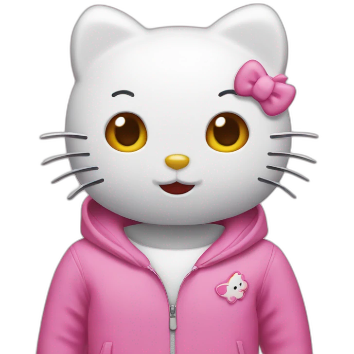 Hello kitty emoji