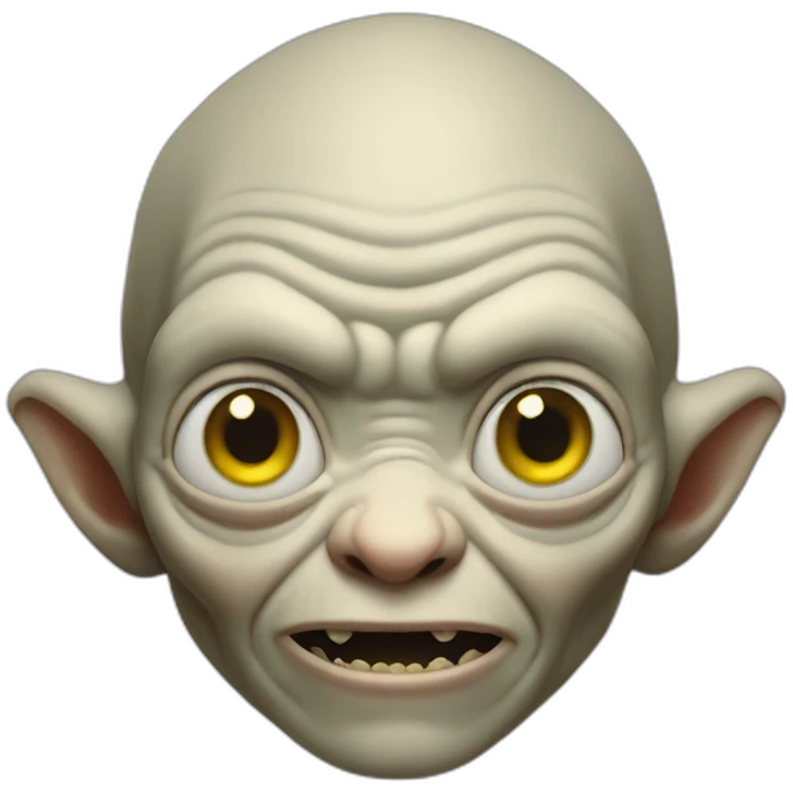 Gollum emoji