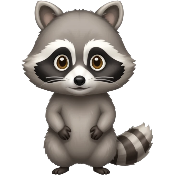 🩶🦝 emoji