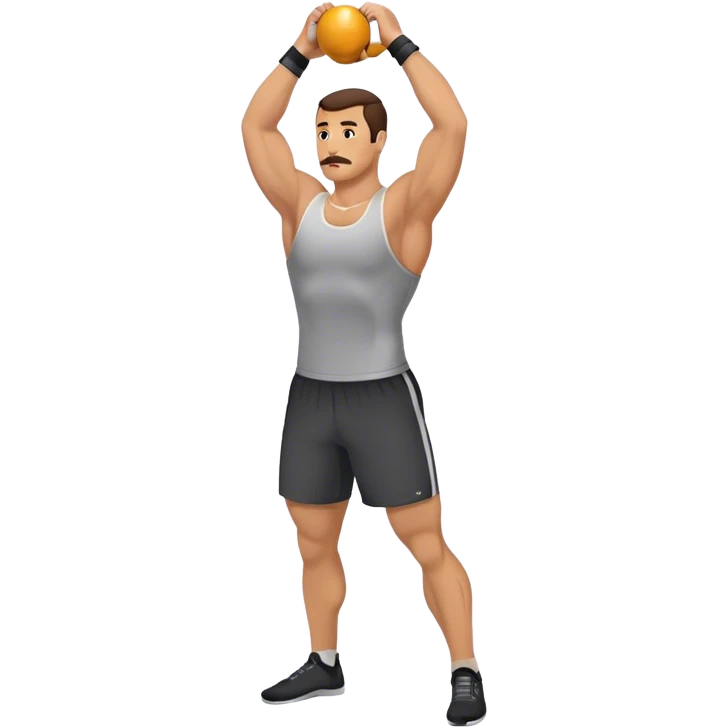 guy Kettlebell Exercises emoji