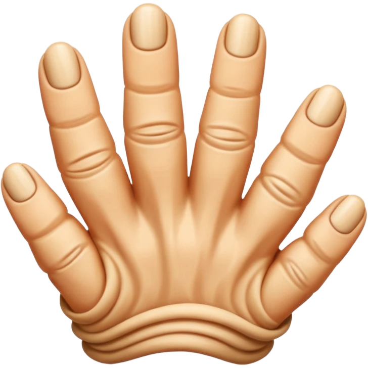drie fingers emoji