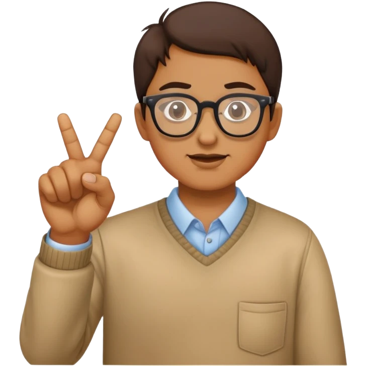🫩👓🤏 emoji