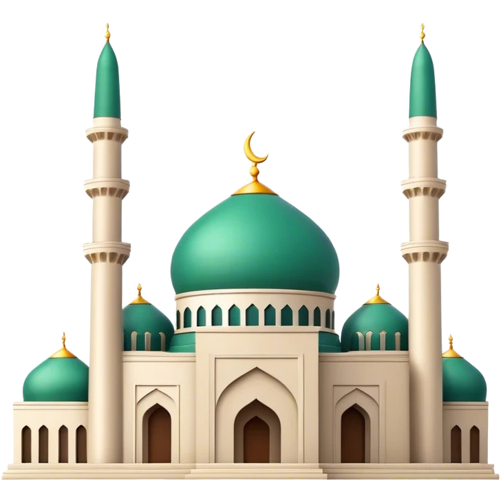 Ramadan mosque under construction  emoji