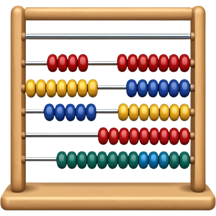 abacus design very different styles. emoji