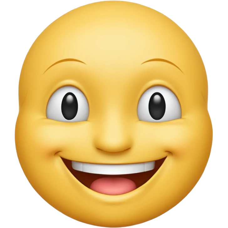 сгенерируй смайлик красавчик лысая голова emoji