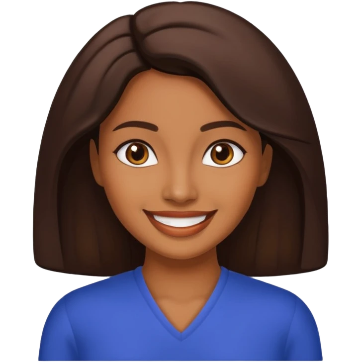 Morena parda emoji