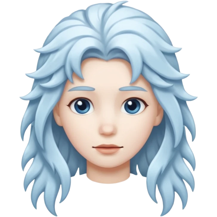 Frost in hair emoji