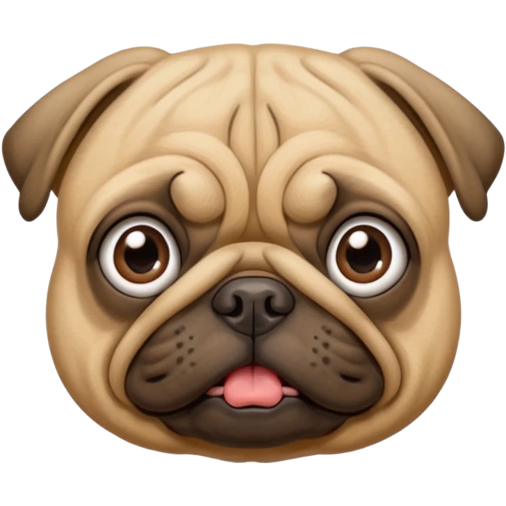Dog pug emoji