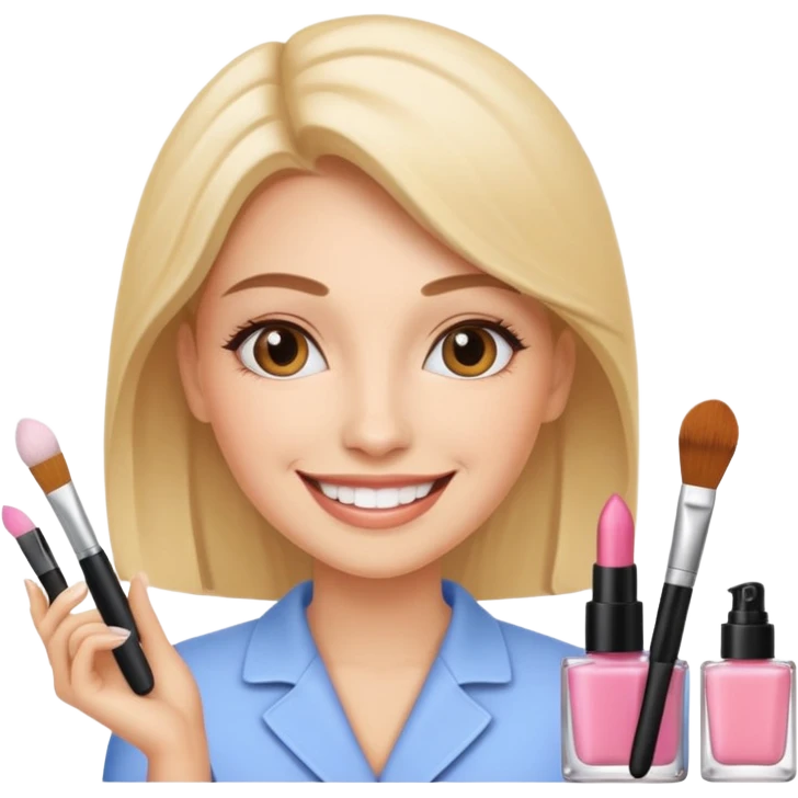 marketing expert women in cosmetics industry emoji