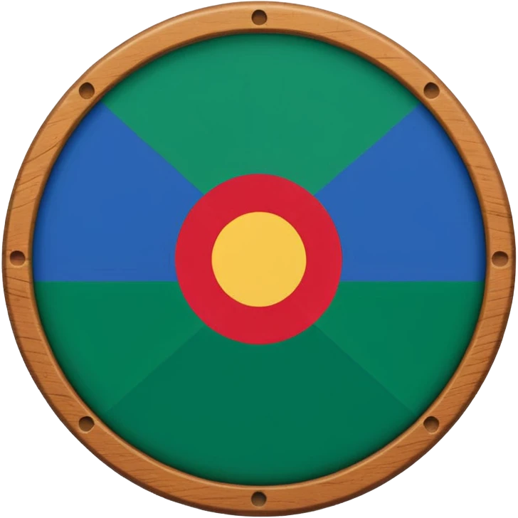 Drapeau gitan emoji