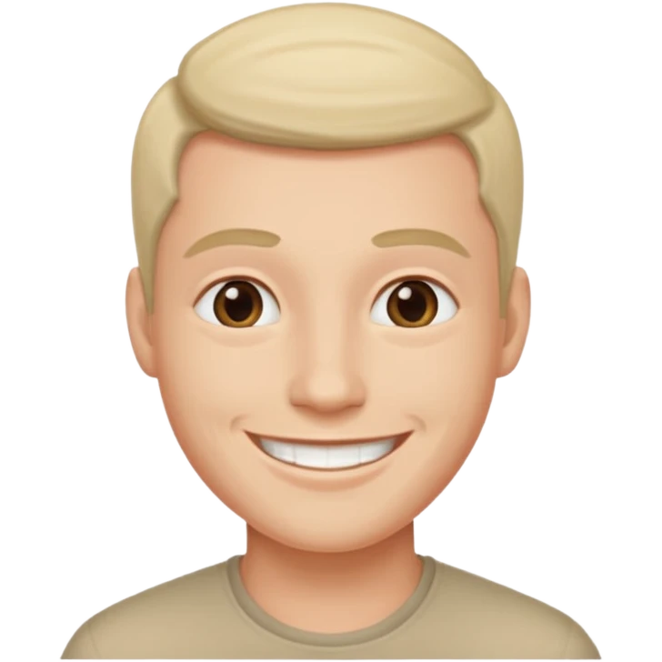 радостно удивленный мужчина по пояс  emoji