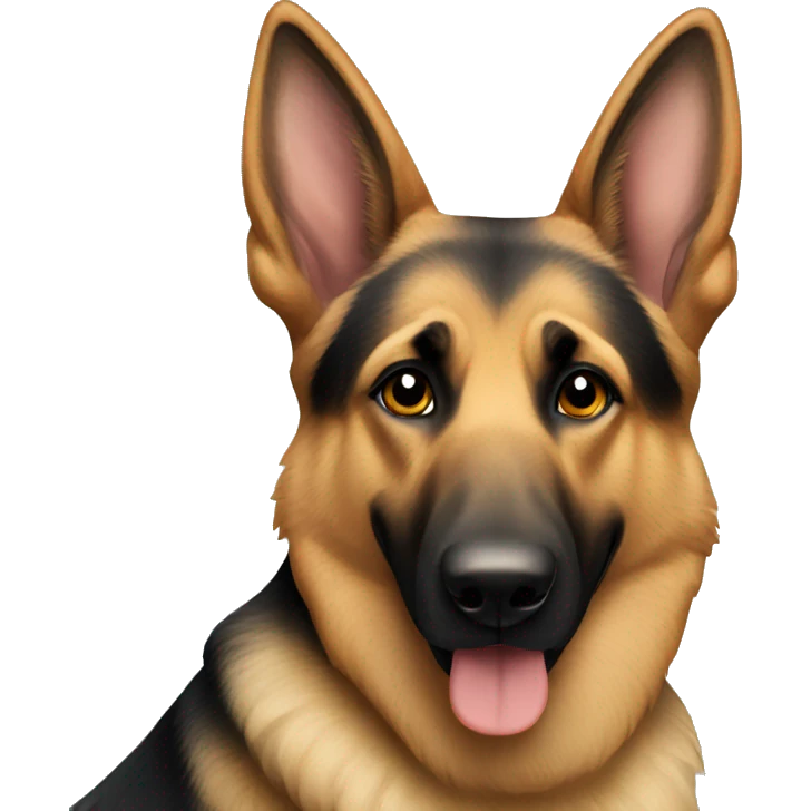 German shepherd emoji
