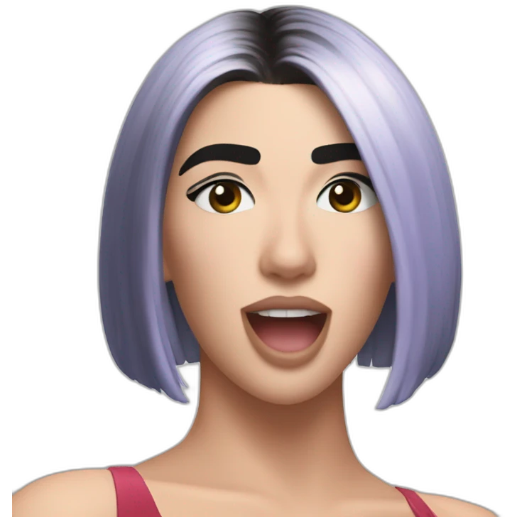 Dua lipa dance  emoji