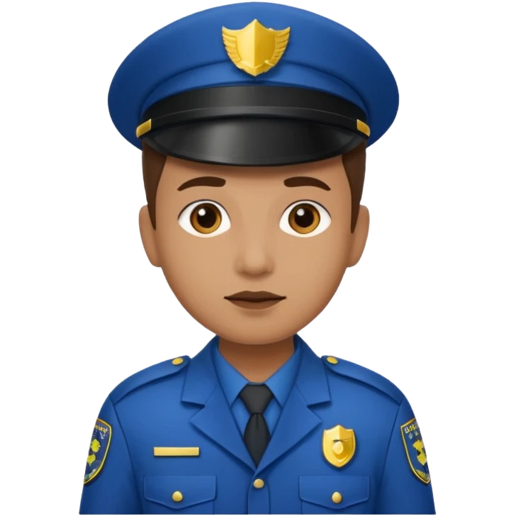 security uniform emoji