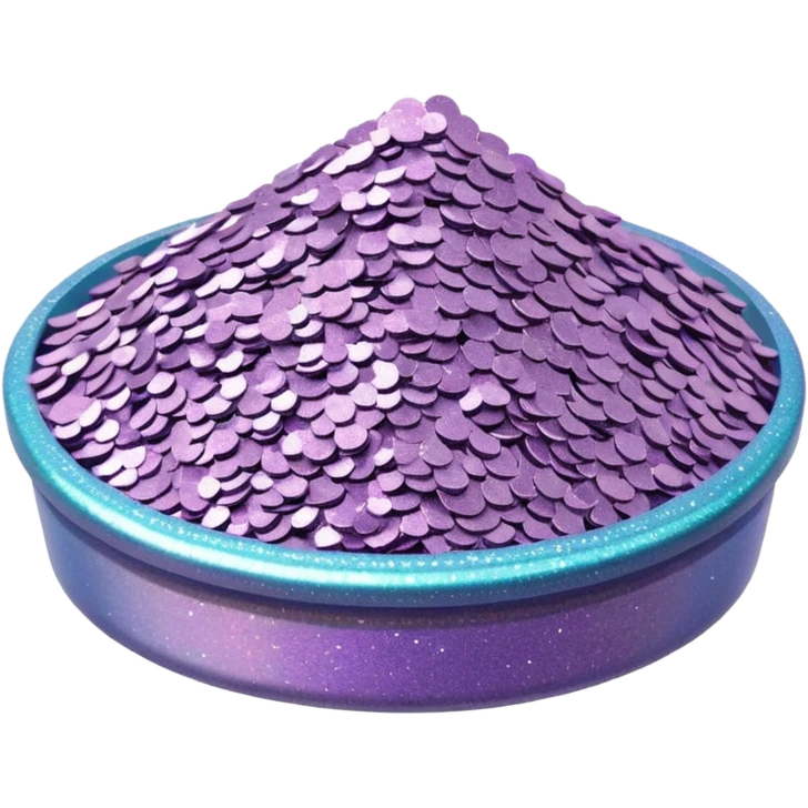glitter white market emoji