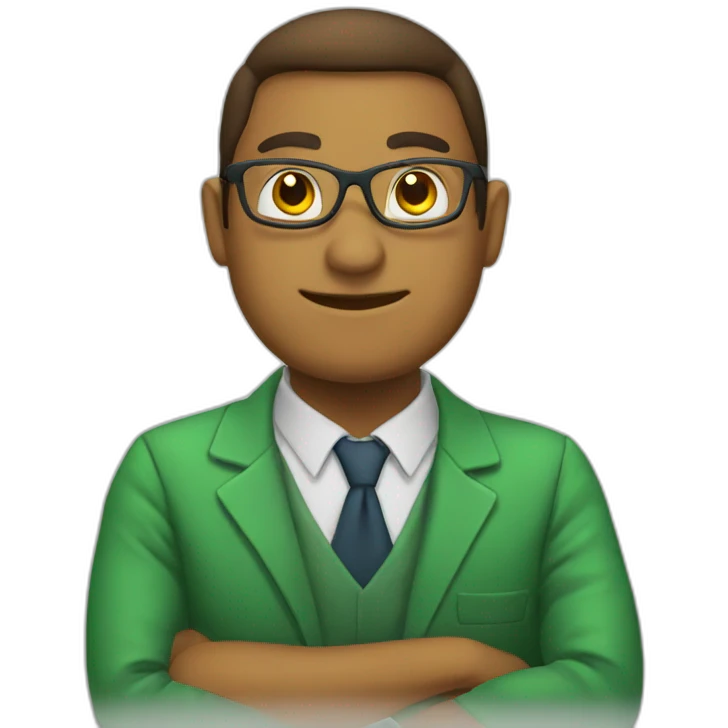 Teacher turtle emoji