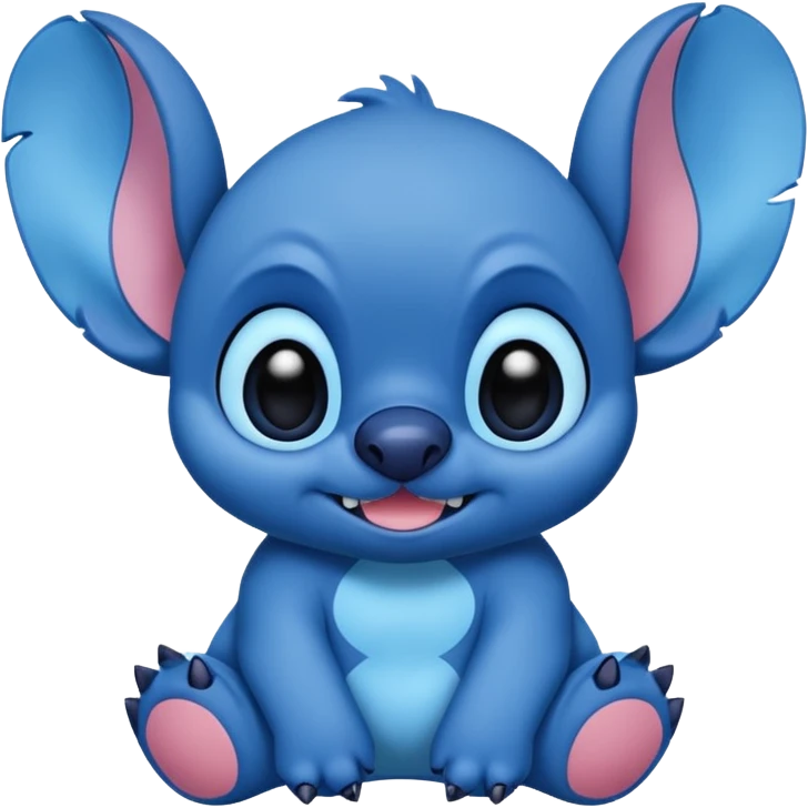 stich diciendo hola emoji