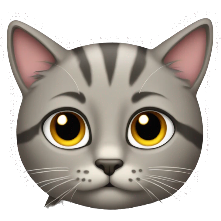 A cat using labtop emoji