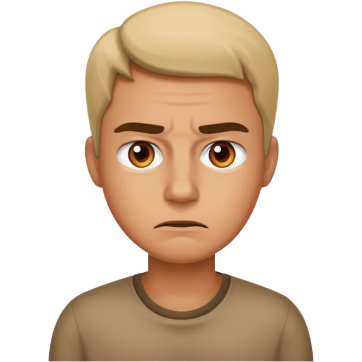 Annoyed person emoji