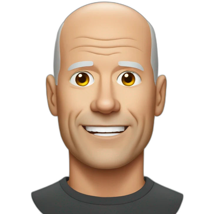 bruce willis emoji