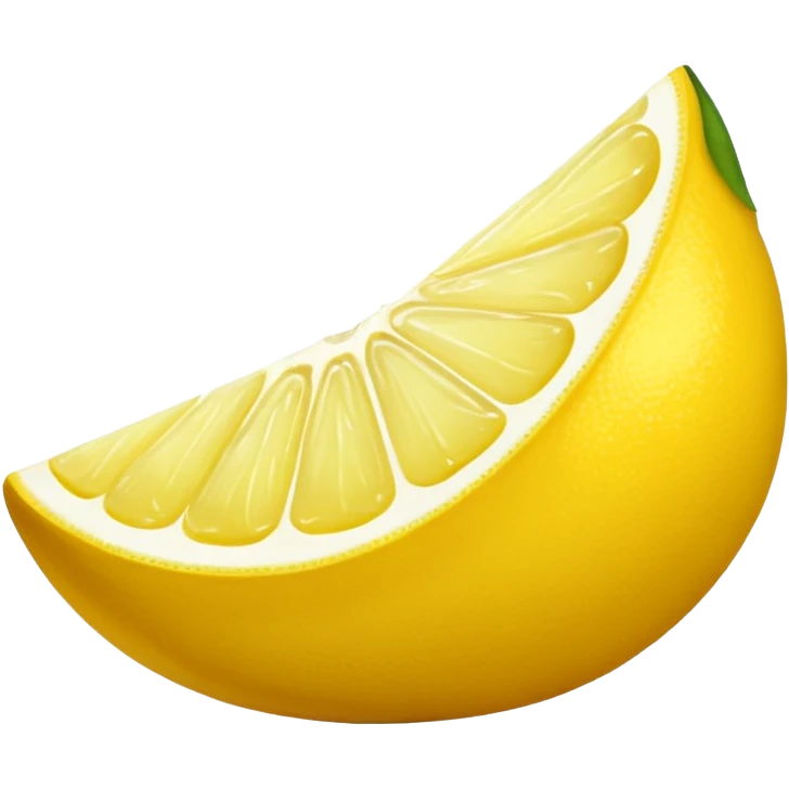 lemon wedge
 emoji