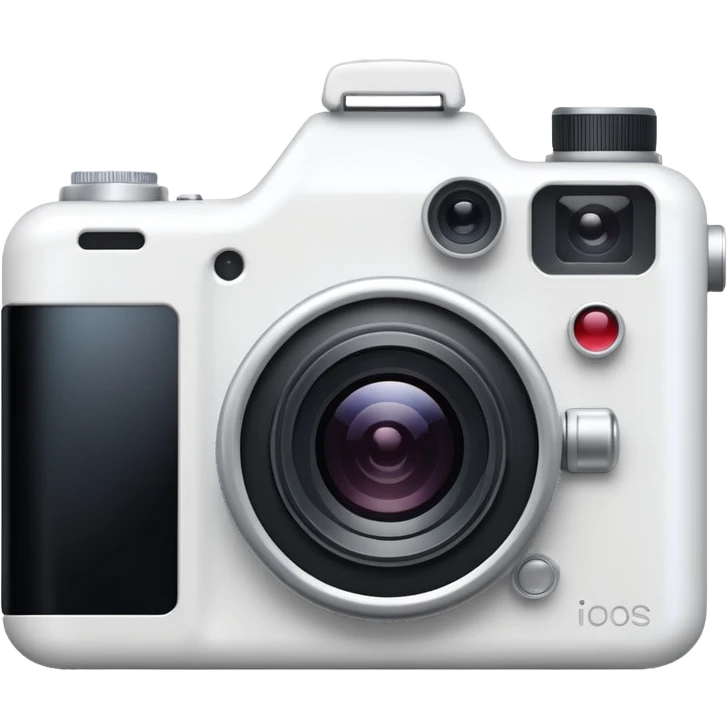 2000 white camera emoji