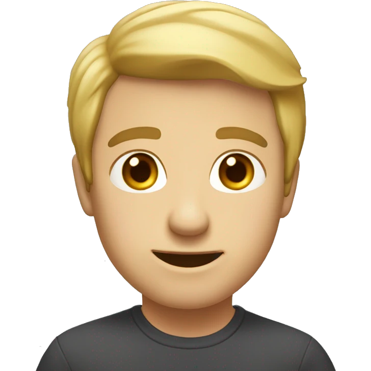 Белый шпиц с новогодней шапочкой на голове  emoji