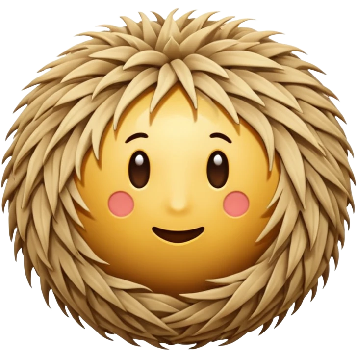 tumbleweed without face emoji