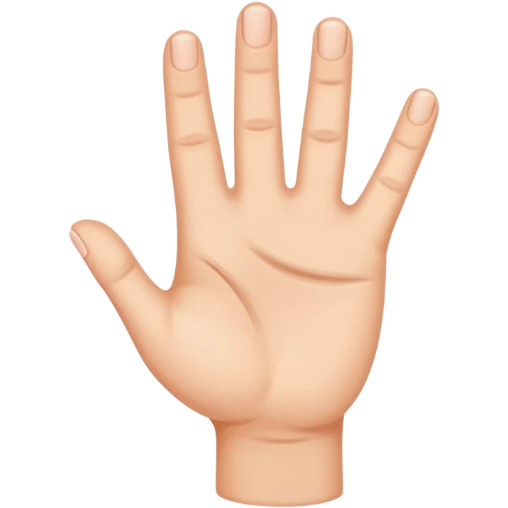 W V hand emoji