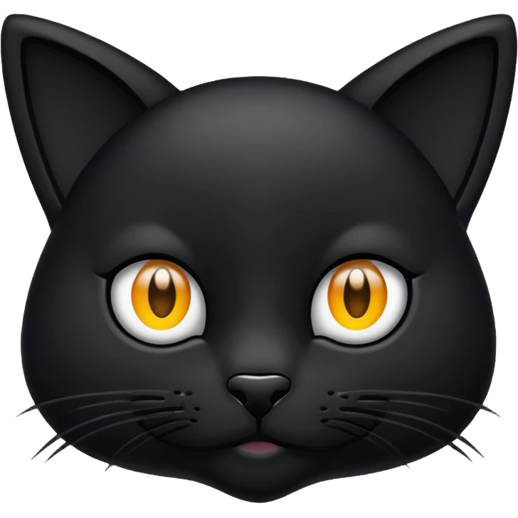 Gata negro emoji
