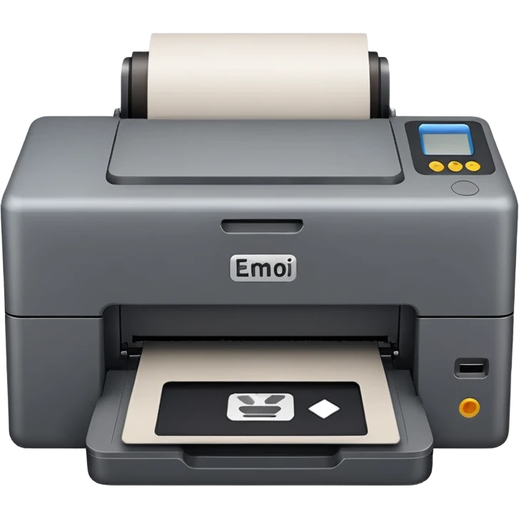 old printer emoji