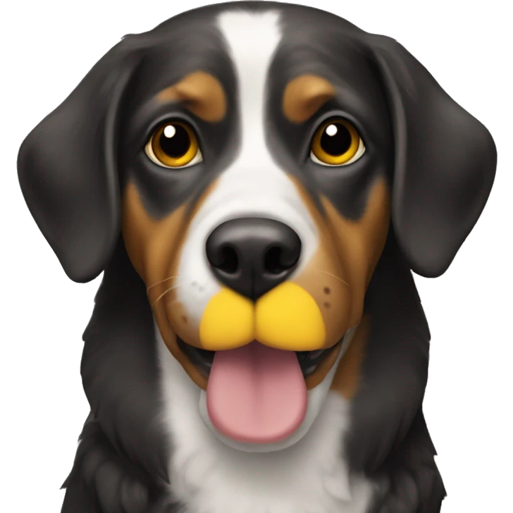 Dog in a form of a duck emoji